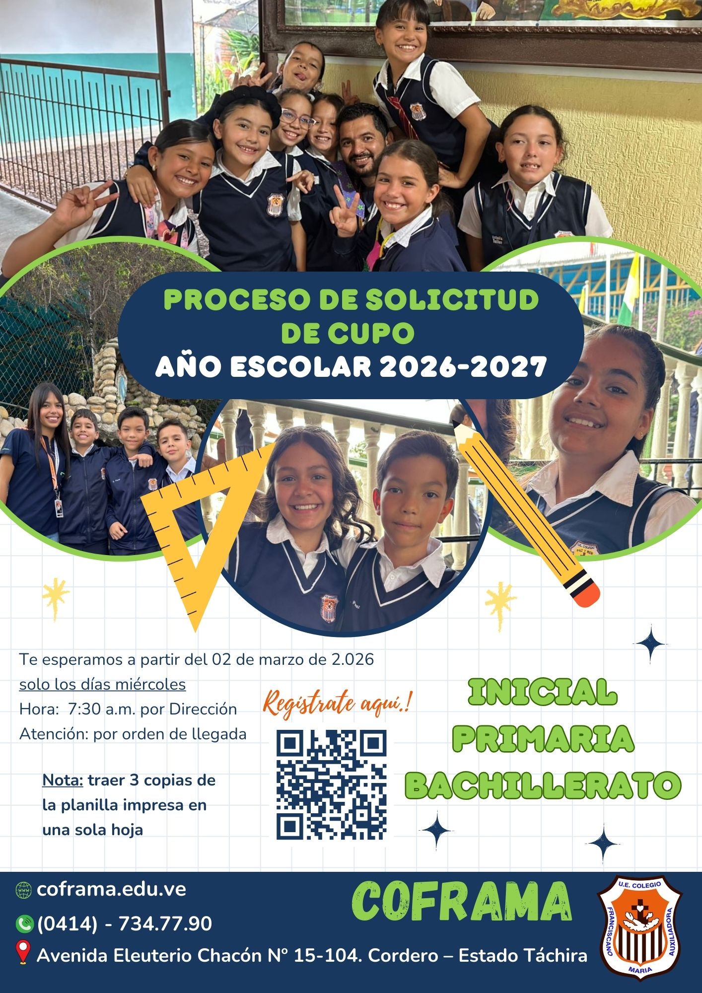 PROCESO DE SOLICITUD DE CUPO 2026-2027