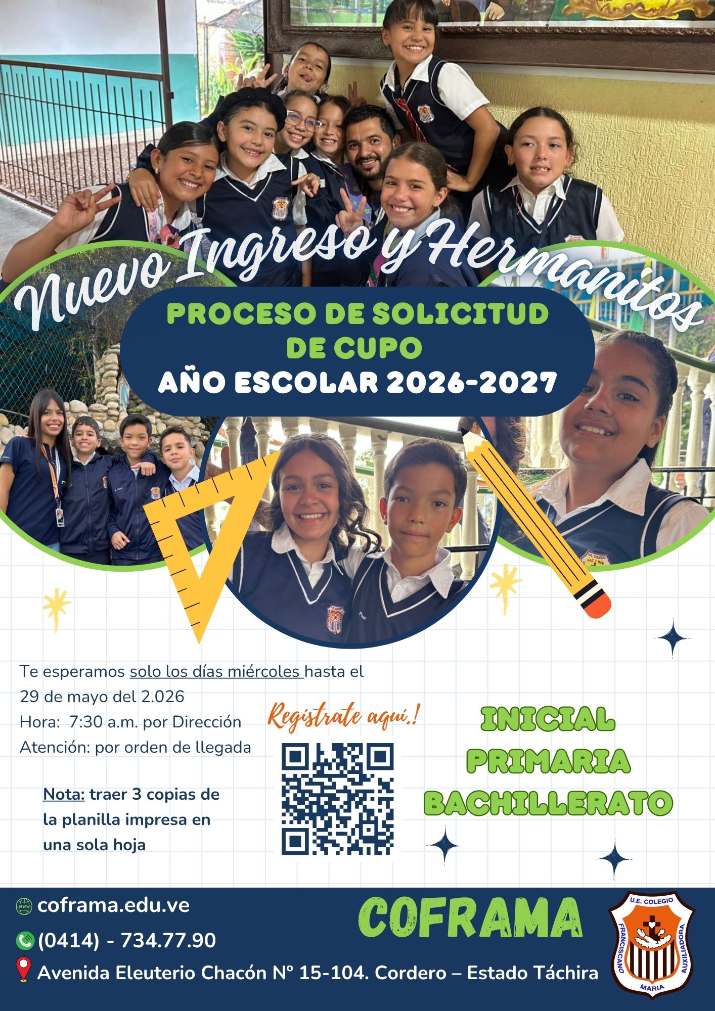 PROCESO DE SOLICITUD DE CUPO 2026-2027